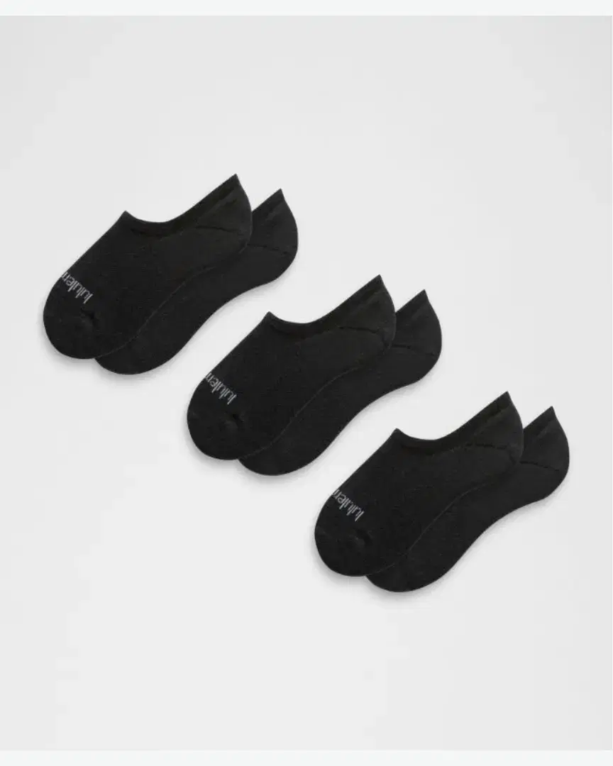 Lululemon Chaussettes Invisibles Daily Essential Unisexe Lot De 3 W - Women (12) au meilleur prix !