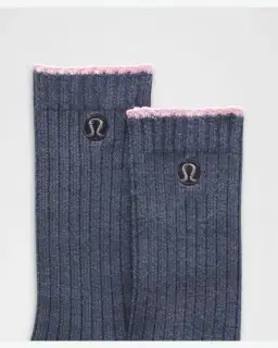 Lululemon chaussettes ragg unisexes logo Unisexe – 2/5