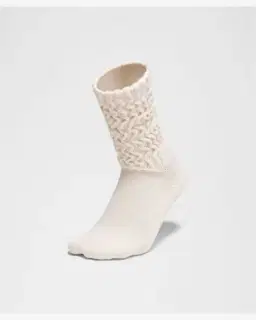 Lululemon chaussettes unisexes à effet plissé Homme – 3/5