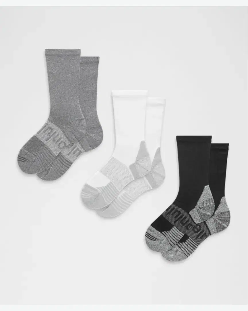 Lululemon Chaussettes Unisexes Power Stride Avec Amorti 3 Paires M - LU9DBRS_035500 (0) au meilleur prix !