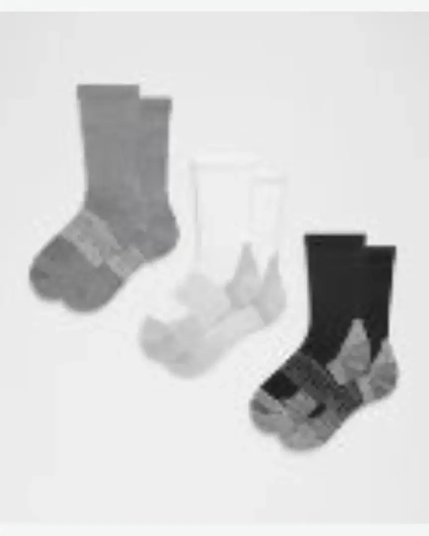 Lululemon Chaussettes Unisexes Power Stride Avec Amorti 3 Paires M - LU9DBRS_035500 (3) au meilleur prix !