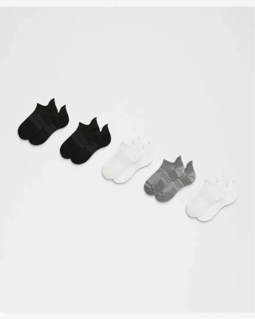 Lululemon Chaussettes Unisexes Power Stride Avec Languette Lot De 5 M - LU9CQ4S_035500 (0) au meilleur prix !