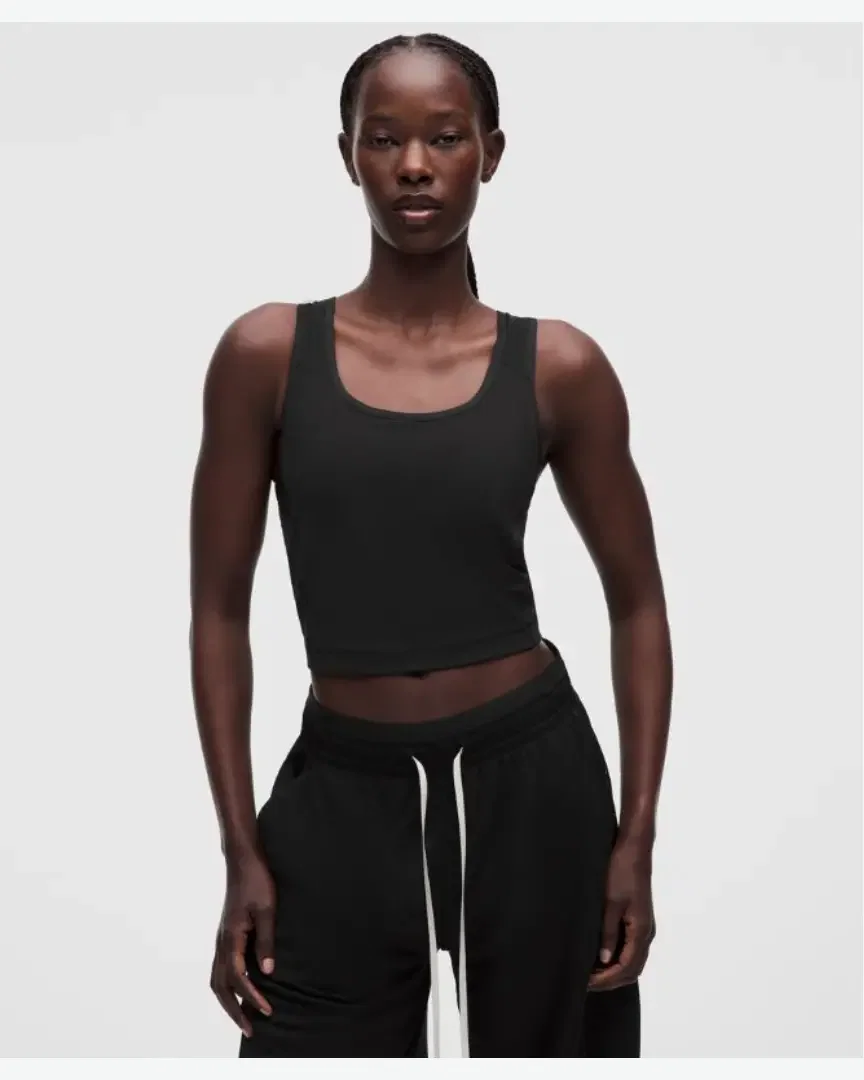 Lululemon débardeur à dos en maille avec poches sans rabat maintien léger, bonnets b/c Femme