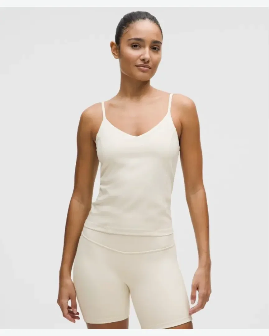 Lululemon débardeur align longueur taille maintien léger, bonnets c/d Femme