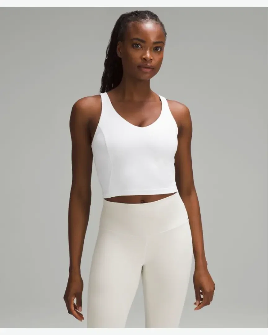 Lululemon Débardeur Align Maintien Léger, Bonnets C D W
