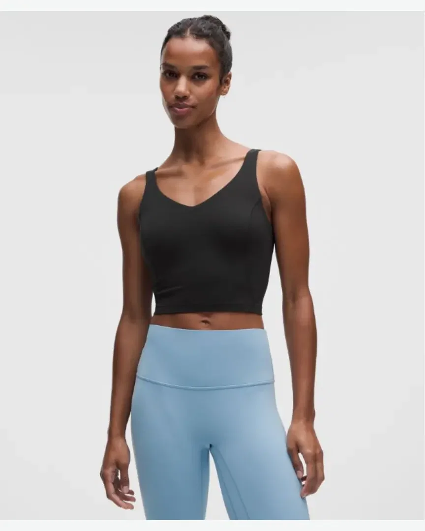 Lululemon Débardeur Align Maintien Léger, Bonnets C D W