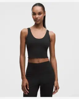 Lululemon débardeur align ourlet ondulé maintien léger, bonnets b/c Femme – 1/5