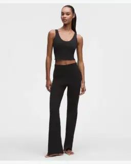Lululemon débardeur align ourlet ondulé maintien léger, bonnets b/c Femme – 3/5