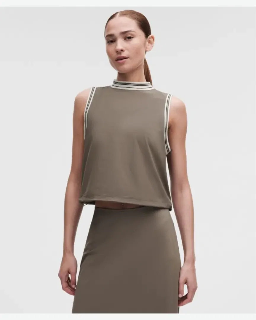 Lululemon débardeur breezily à ourlet ajustable bordure Femme