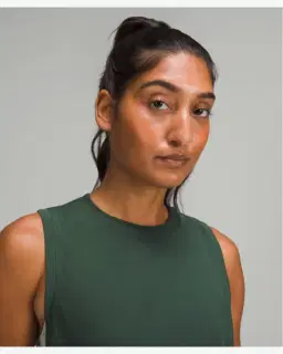 Lululemon débardeur court col rond en maille douce Femme – 4/5