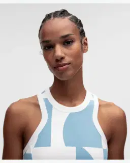 Lululemon débardeur de tennis à col montant dos nageur finitions Femme – 4/5
