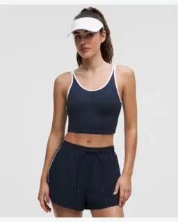Lululemon débardeur de tennis à découpe encolure dégagée maintien moyen, bonnets b/c Femme – 1/5