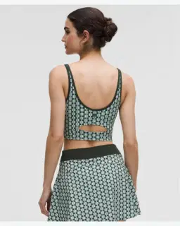 Lululemon débardeur de tennis à découpe encolure dégagée maintien moyen, bonnets b/c Femme – 3/5
