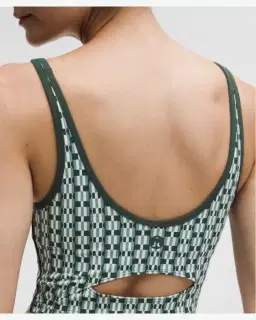 Lululemon débardeur de tennis à découpe encolure dégagée maintien moyen, bonnets b/c Femme – 5/5