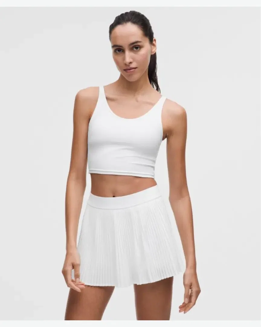 Lululemon Débardeur De Tennis À Découpe Encolure Dégagée Maintien Moyen, Bonnets B/C W