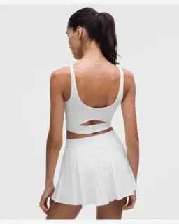 Lululemon débardeur de tennis à découpe encolure dégagée maintien moyen, bonnets b/c Femme – 3/5