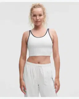 Lululemon débardeur de tennis à découpe encolure dégagée maintien moyen, bonnets b/c Femme – 1/5