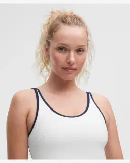 Lululemon débardeur de tennis à découpe encolure dégagée maintien moyen, bonnets b/c Femme – 4/5