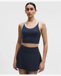 Lululemon débardeur de tennis à découpe encolure dégagée maintien moyen, bonnets b/c Femme – 1/5