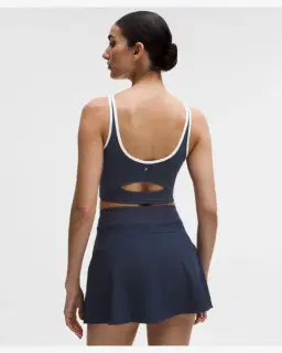 Lululemon débardeur de tennis à découpe encolure dégagée maintien moyen, bonnets b/c Femme – 2/5