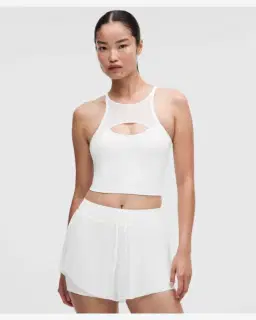 Lululemon débardeur de tennis ace advantage à empiècement en maille Femme – 1/5