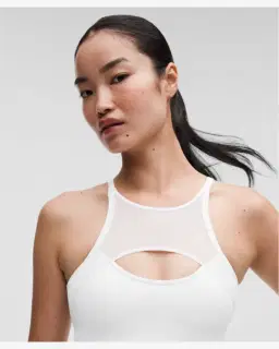 Lululemon débardeur de tennis ace advantage à empiècement en maille Femme – 4/5