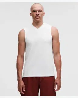 Lululemon débardeur de tennis avec bandes en maille Homme – 1/5