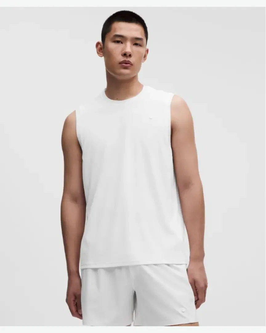 Lululemon débardeur de tennis en maille texturée Homme