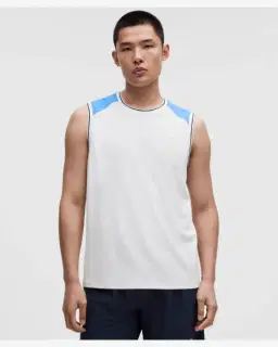 Lululemon débardeur de tennis en maille texturée Homme – 1/5
