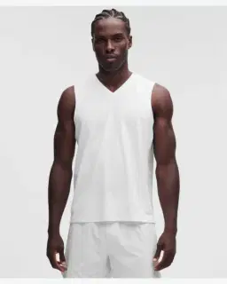 Lululemon débardeur de tennis en piqué avec empiècements en mesh Homme – 1/5