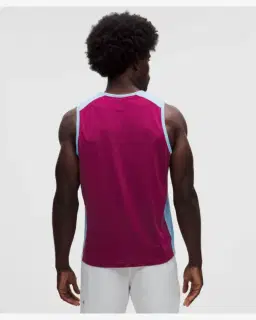 Lululemon débardeur de tennis en piqué avec empiècements en mesh Homme – 3/5