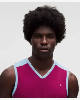 Lululemon débardeur de tennis en piqué avec empiècements en mesh Homme – 4/5