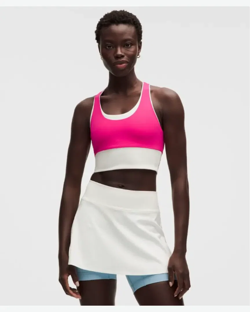 Lululemon débardeur de tennis superposé dos nageur Femme