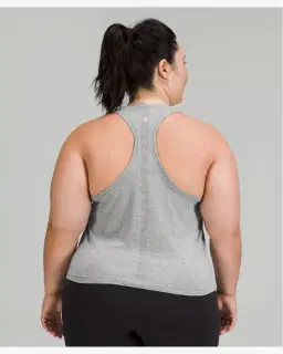 Lululemon débardeur col rond à dos nageur swiftly tech 2 longueur taille Femme – 3/5