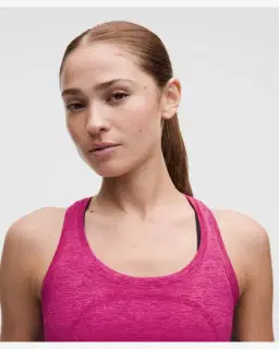 Lululemon débardeur col rond à dos nageur swiftly tech 2 longueur taille Femme – 4/5
