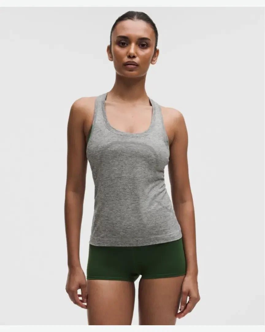 Lululemon Débardeur Col Rond À Dos Nageur Swiftly Tech 2 Longueur Taille W