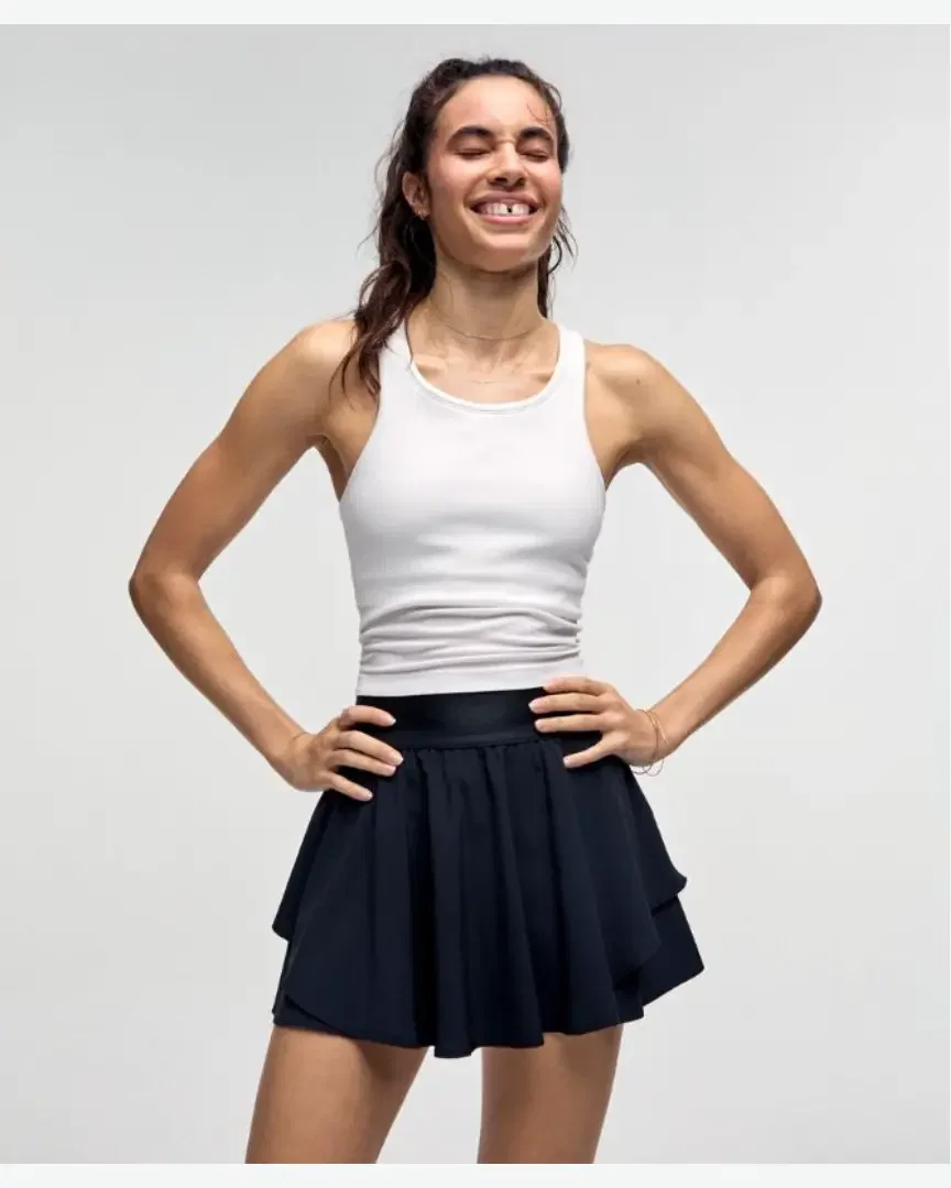 Lululemon débardeur ebb to street court dos nageur maintien léger, bonnets b/c Femme