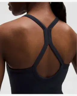 Lululemon débardeur entraînement get low à dos croisé maintien léger, bonnets b/c Femme – 5/5
