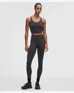 Lululemon débardeur entraînement get low à dos croisé maintien léger, bonnets b/c Femme – 3/5