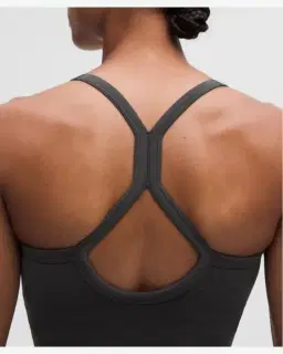 Lululemon débardeur entraînement get low à dos croisé maintien léger, bonnets b/c Femme – 5/5