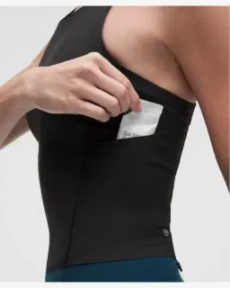Lululemon débardeur fast and free maintien moyen, bonnets b/c Femme – 4/5