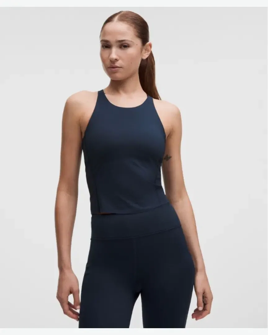 Lululemon Débardeur Fast And Free Maintien Moyen, Bonnets B/C W