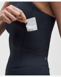 Lululemon débardeur fast and free maintien moyen, bonnets b/c Femme – 4/5