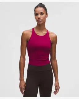 Lululemon débardeur fast and free maintien moyen, bonnets b/c Femme – 1/5