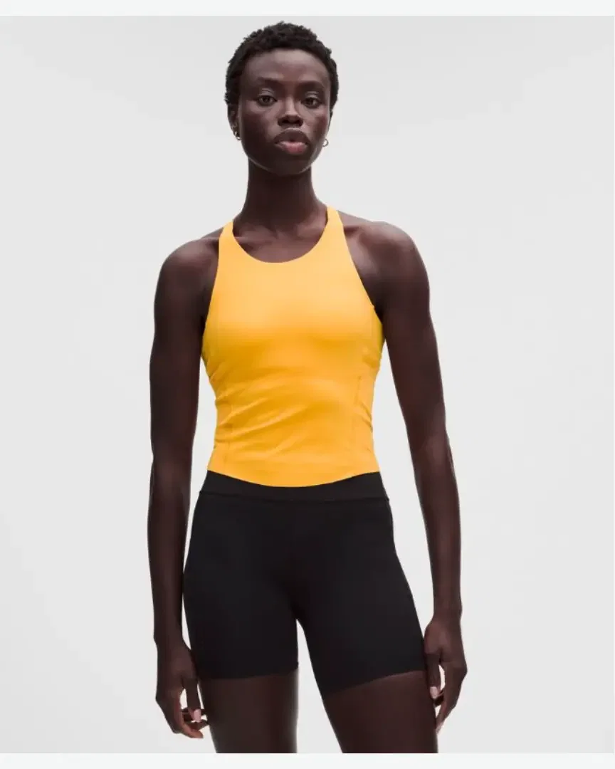 Lululemon débardeur fast and free maintien moyen, bonnets b/c Femme