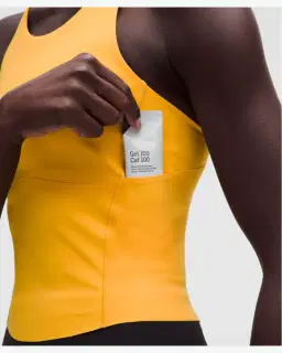 Lululemon débardeur fast and free maintien moyen, bonnets b/c Femme – 4/5
