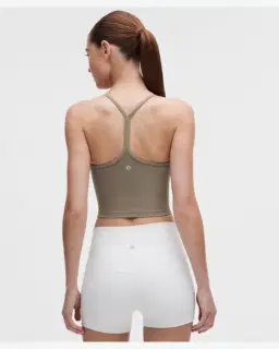 Lululemon débardeur flow y court maintien léger, bonnets b/c Femme – 2/5