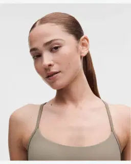 Lululemon débardeur flow y court maintien léger, bonnets b/c Femme – 4/5