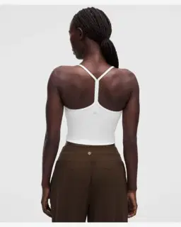 Lululemon débardeur flow y court maintien léger, bonnets b/c Femme – 2/5