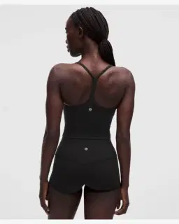 Lululemon débardeur flow y court maintien léger, bonnets b/c Femme – 2/5